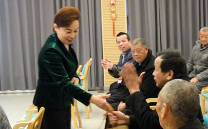 政企心系五保戶，阿爾特情暖五保人！